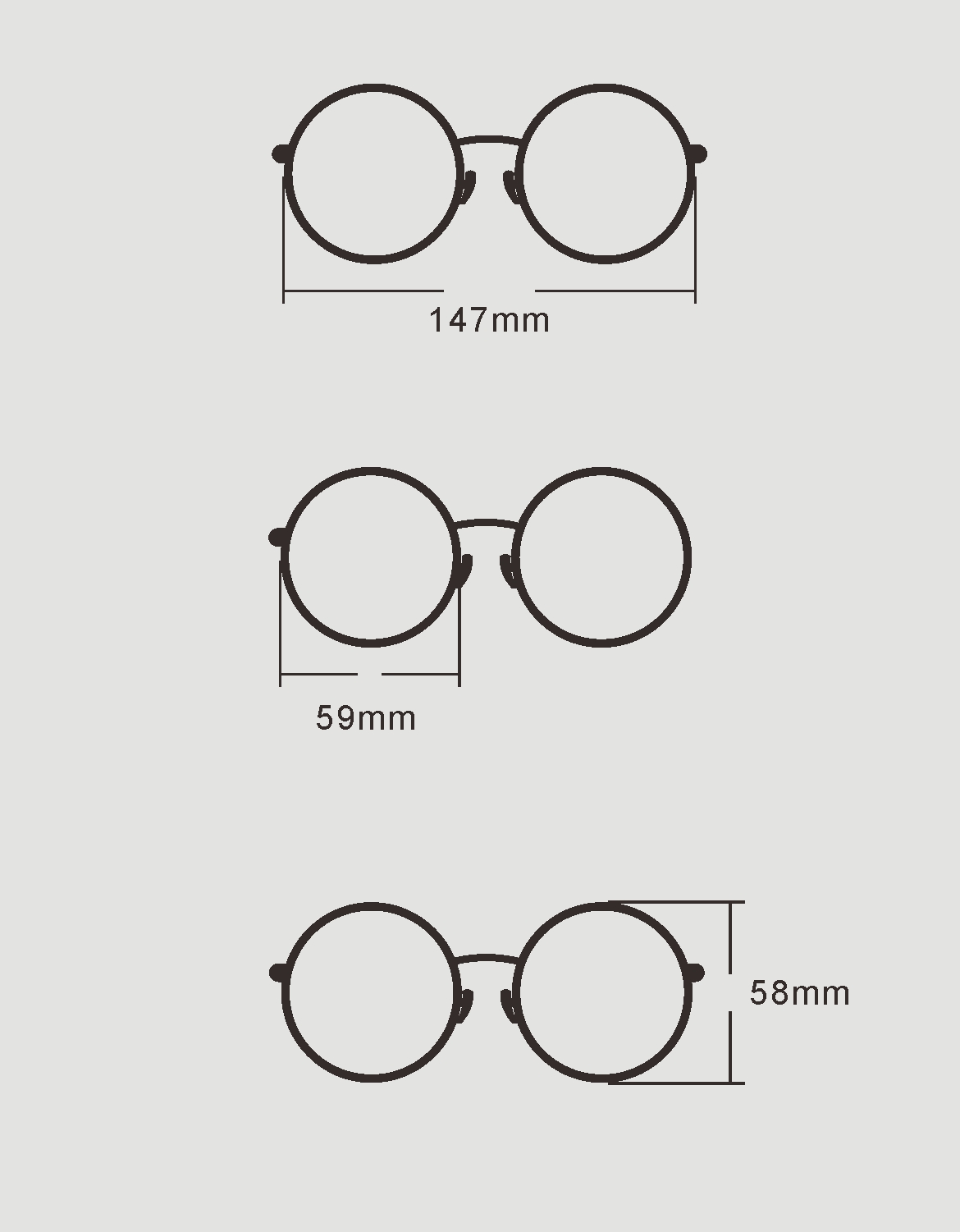 View Purple‑Pink Gradient Chain Sunglasses image 5