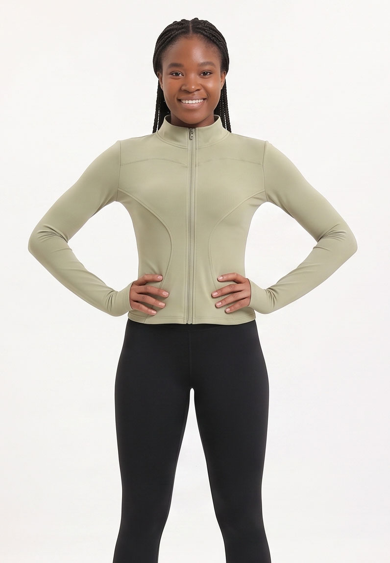 spt6001-Contour Seam Full-Zip Active Jacket