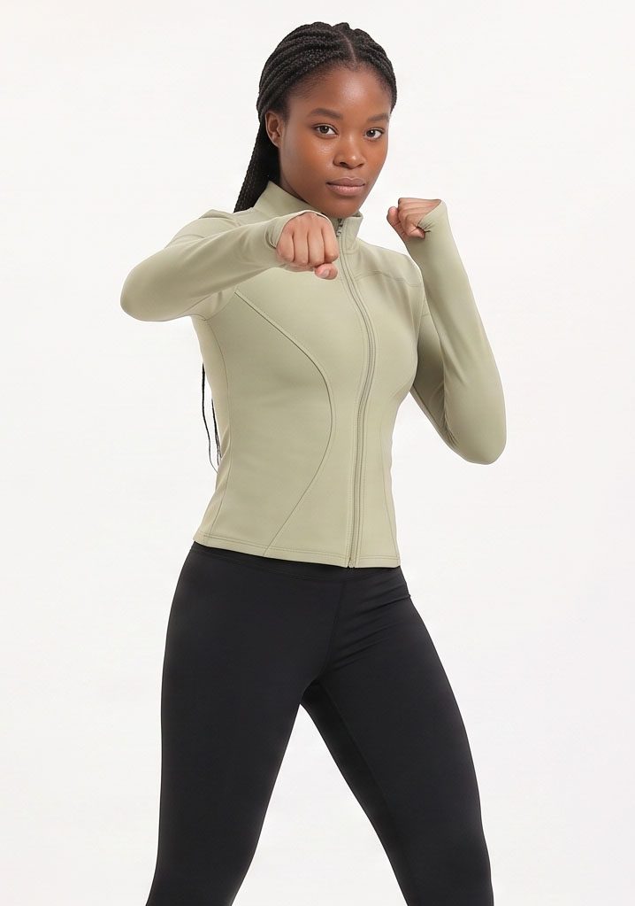 spt6001-Contour Seam Full-Zip Active Jacket